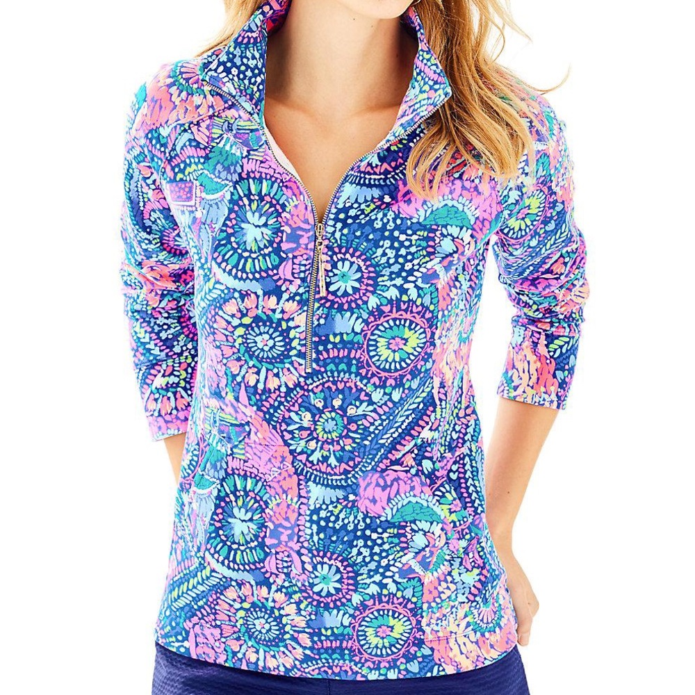 Lilly Pulitzer Skipper Printed Popover XS $65 OBO